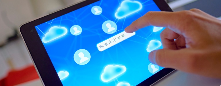 Cloud computing on a tablet